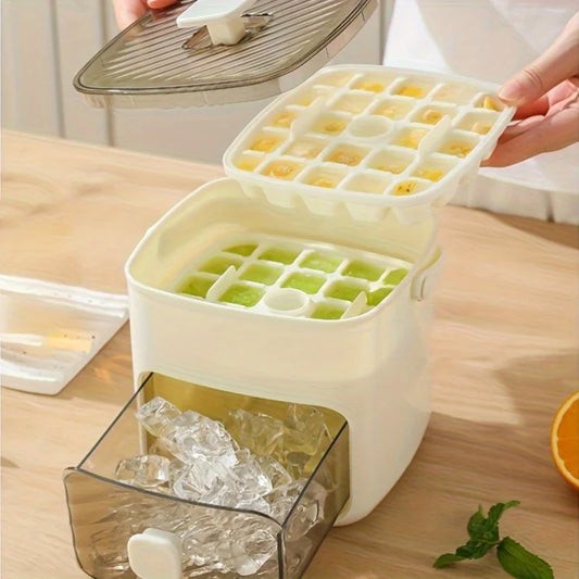 ChillPress™ Ice Maker ❄️ — 48 Cubes with Easy Pop Release