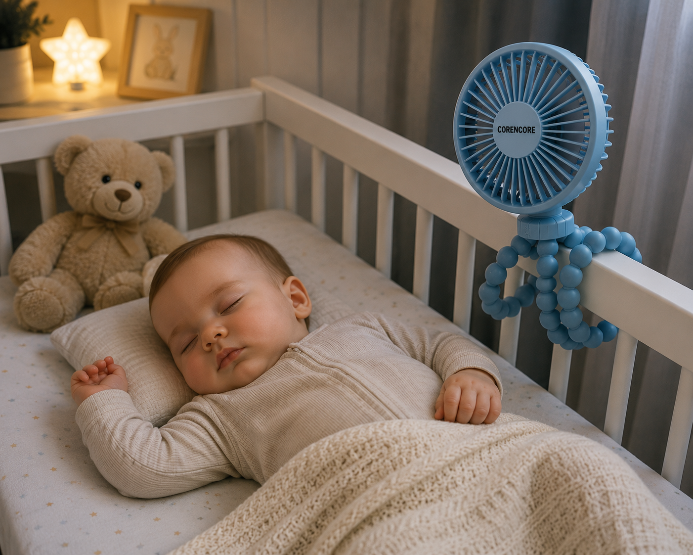 Baby in Crib