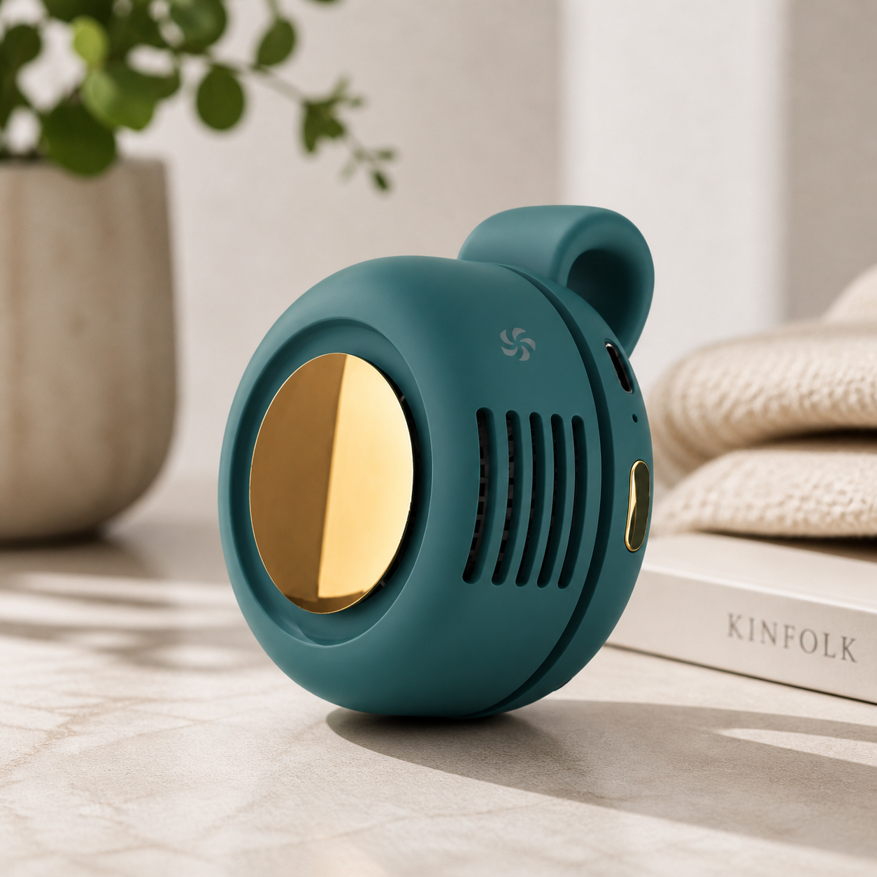 Clip-On Mini Cooling Fan – Ultra-Quiet Portable Fan