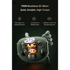 Electric Neck and Shoulder Massager with Strap Design