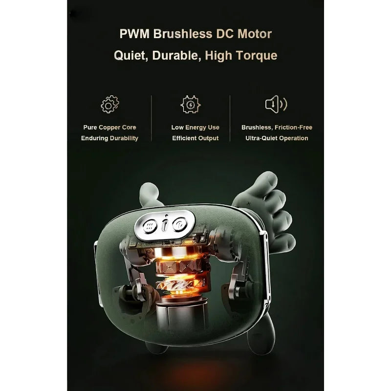 Electric Neck and Shoulder Massager with Strap Design