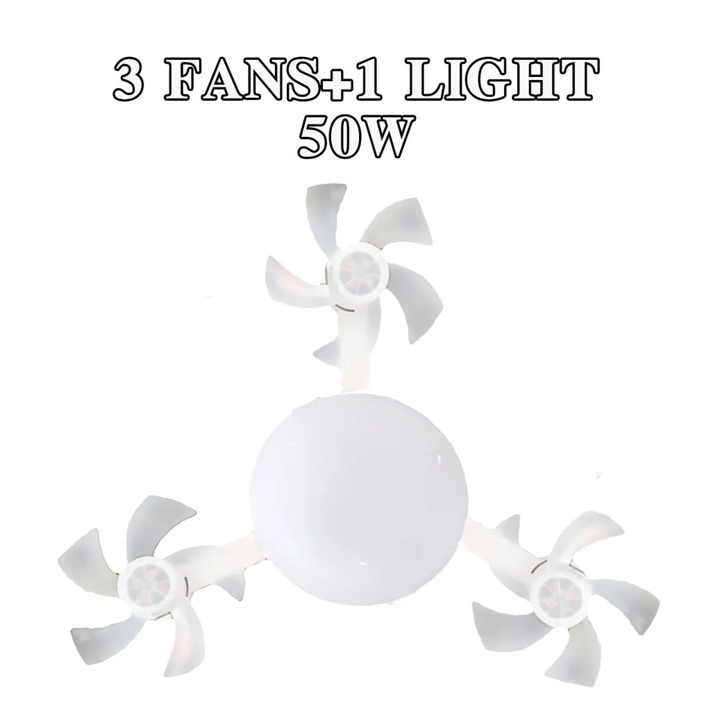 DroneBreeze™ LED Fan 💡 — Modern Style, Silent Airflow