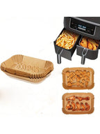 50 Pcs Non-Stick Air Fryer Paper Liners