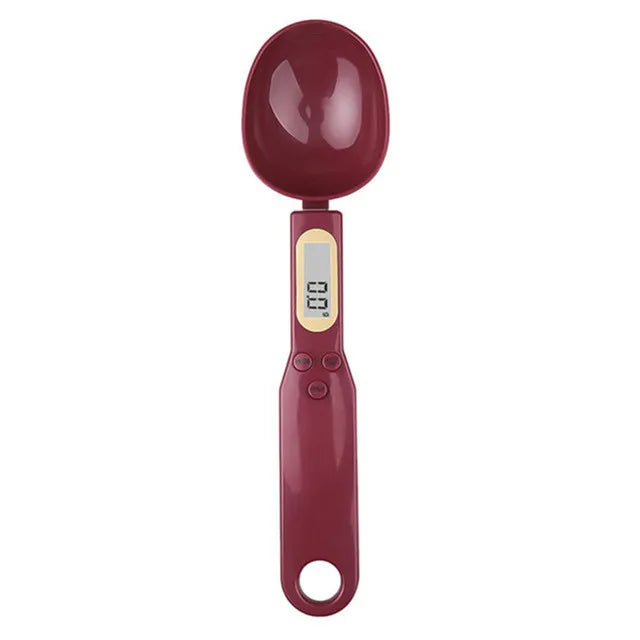 Kitchya Digital Spoon Scale 0.1g–500g – Mini LCD Measuring Spoon for Coffee, Flour & Baking