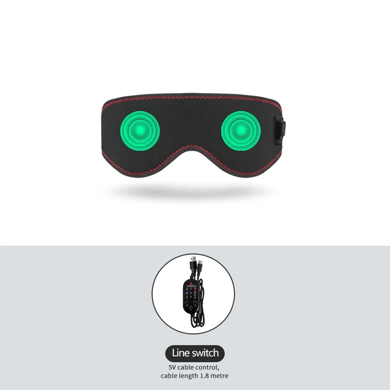 Heated Eye Mask Eye Mask for Dry Eyes with 3 Heat Levels Hot Compress Warm Compress Heating Pad for Sleep Dark Circles