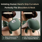Electric Neck and Shoulder Massager with Strap Design