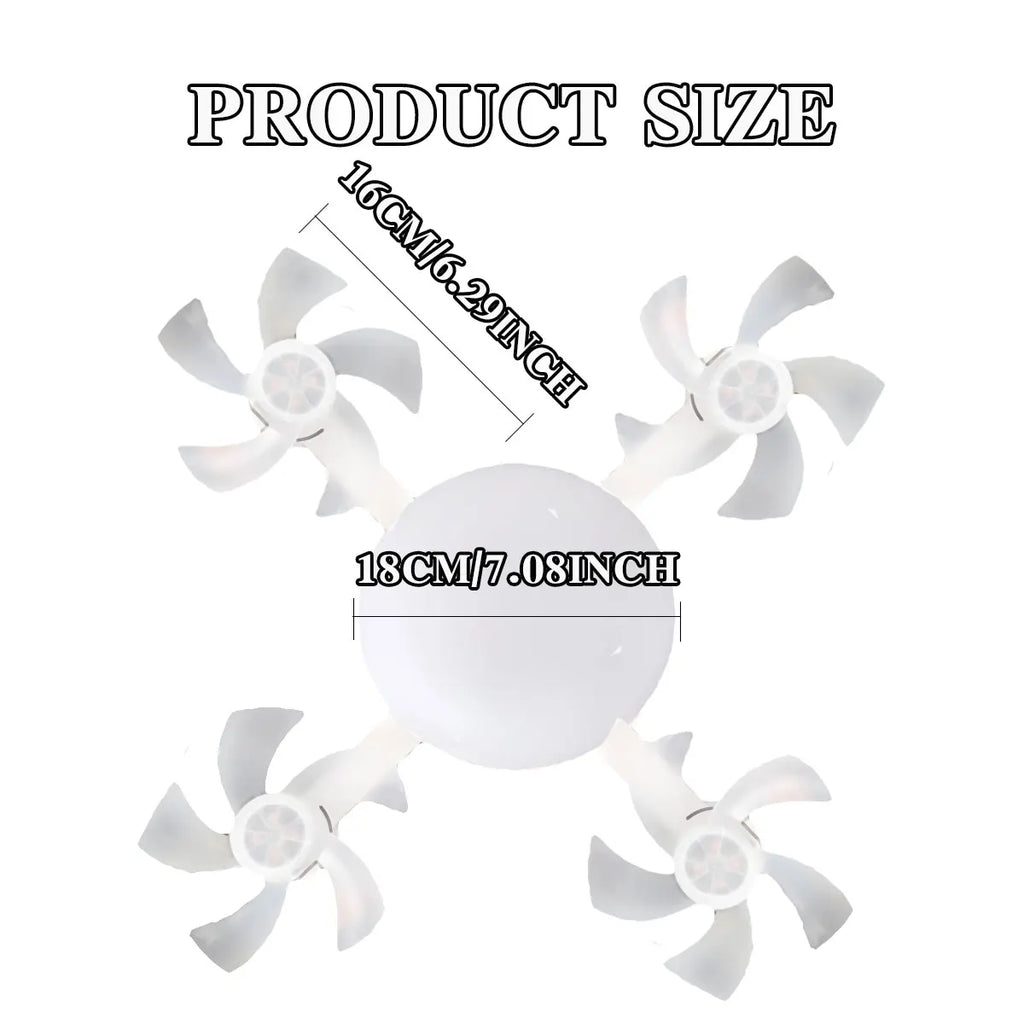 DroneBreeze™ LED Fan 💡 — Modern Style, Silent Airflow