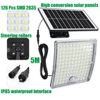 Solar Lights 126/234 LEDs Solar Security Lights Outdoor Garden Motion Sensor 3 Modes Waterproof Split Solar Flood Wall Lights