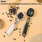 Kitchya Digital Spoon Scale 0.1g–500g – Mini LCD Measuring Spoon for Coffee, Flour & Baking